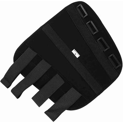 Ademende Winterstijl Bovenste Lid Ellebooggewricht Corrigerende Brace Armspalk Ondersteuning (M) M(for 4-6.5kg) black