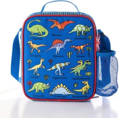 HEEL KLEIN Dino's Dinosaurussen kinder lunchtasje koeltasje new design 21 x 24 x 6 cm - Tyrrell Katz