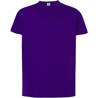JHK Heren Normaal T-Shirt (Paars)