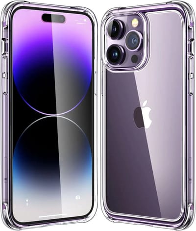 Schokbestendig en Dun TPU Transparant Hoesje Geschikt voor Apple iPhone 14 Pro Max