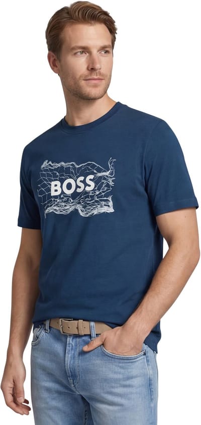 Hugo Boss t-shirt blauw