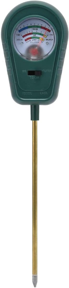 Bodem Tester - PH Meter - Planten Verzorgen - 3-in-1 Functie - 4-6 Inch - Groen