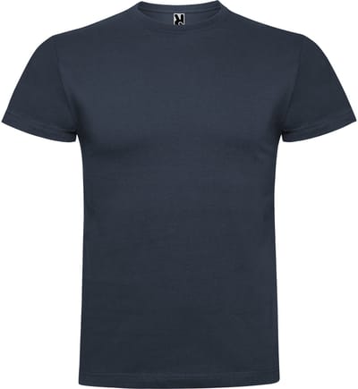 4 Pack Ebbenhout t-shirts Roly Braco 180 gram Premium maat S