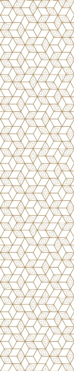 Voorgelijmd vliesbehang - Scandinavisch geometrisch patroon - 1 rol van 300x60 cm