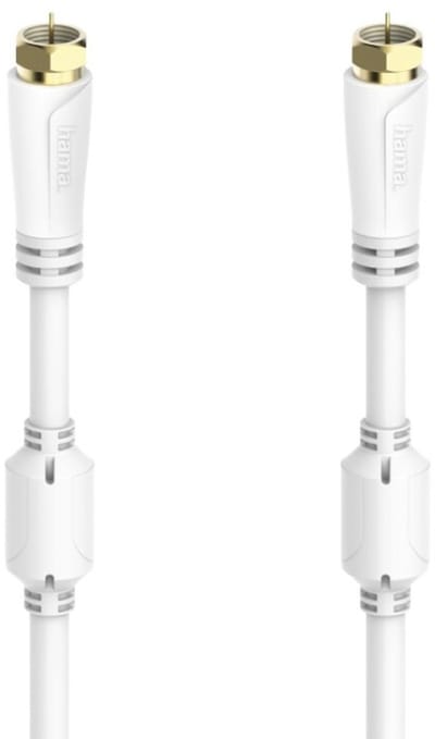 Hama SAT-aansluitkabel F-connector - F-connector Verguld 1,5 M 100 DB