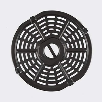 Compacte Airfryer met 3.2 Liter, Instelbare Temperatuur en Receptenboek