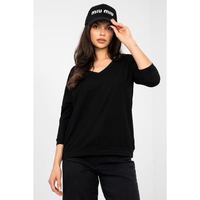Velora V Flow Top - Zwart / S/M