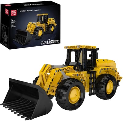 Mould King 17084 - Shovel 972M - Bouwset - Manueel bestuurbaar - Technisch - Past op bekende merken