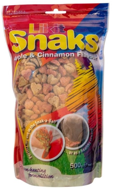 Likit Snacks Appel Kaneel - Paardensnack - Appel 500 g