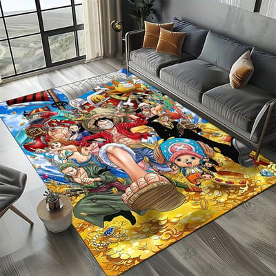 27 Stijl Nieuwe One PIECE-E Anime Cartoon Vloerkleed Tapijt voor Woonkamer Slaapkamer Huisdecoratie, Vloermat Antislip voor Bank Deurmat Kinderen 60*90cm