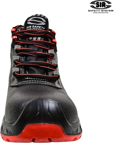 SIR SAFETY FENICE Veiligheidsschoenen S3 HEREN Werkschoen Zwart - Stalen Neus en Stalen Tussenzool - Antislip SR - Ademend
