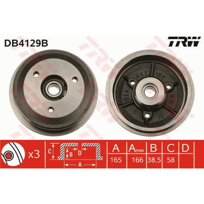 Remtrommel TRW DB4129B