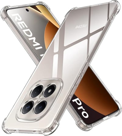 Transparant Hoesje Geschikt voor Xiaomi Redmi Note 15 Pro 4G | Schokbestendig TPU | Back Cover | Dun | Flexibel | Shockproof | Doorzichtig