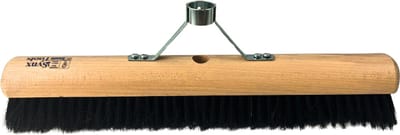 Synx Tools Bezem Los 50cm Zaalveger met steelhouder - Paardenhaar/kamerveger - Zachte bezem - Zonder Steel - Binnen bezem