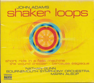 Shaker Loops - John Adams - Nathan Gunn (bariton), Bournemouth Symphony Orchestra o.l.v. Marin Alsop