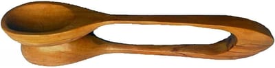 Houten Muzikale Lepel - Ritme Instrument - Muziek Maken - Traditioneel Volksinstrument - Niet gespecificeerd - Houtkleur