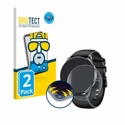 BROTECT - Screenprotector voor Blackview W40 1.43" - Folie Beschermfolie matte volledig dekking 2 Stuks