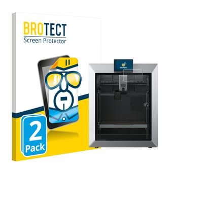 BROTECT - Screenprotector voor Qidi Tech Q2 - Folie Beschermfolie transparant 2 Stuks