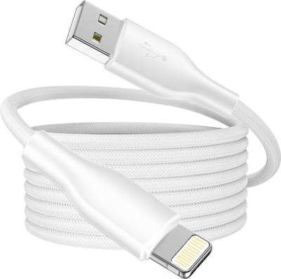 USB naar Lightning kabel 3 Meter - Geschikt voor Apple iPhone en iPad - Oplader Kabel