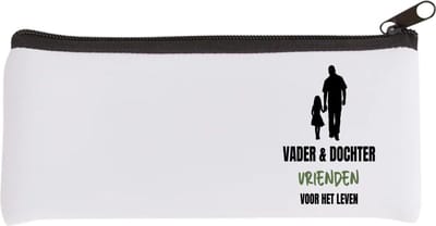 Akyol - vader en dochter Etui - Liefde - vrienden - verjaardagscadeau - cadeau voor vader/dochter - gift - kado - 20 bij 9 cm