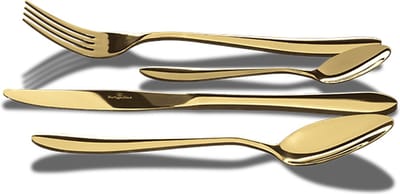 BerlingerHaus Bestekset 4-delig RVS champagne (1-persoons)