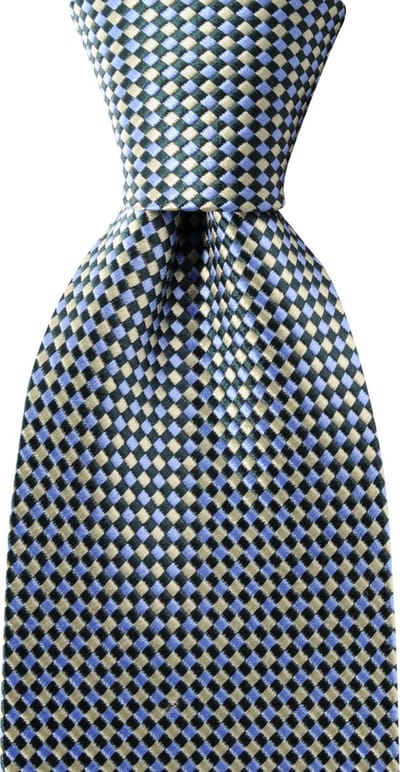 We Love Ties - Stropdassen - Stropdas Headoffice - groen / blauw