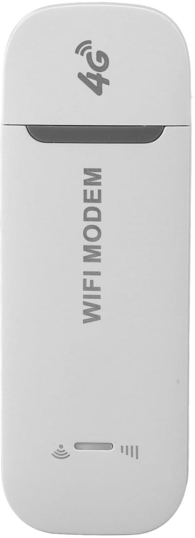 Allecto Draagbare 4G Router - Hotspot voor meerdere gebruikers - Plug and Play - Wit - Ideaal voor onderweg - USB-aansluiting