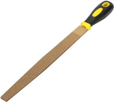 Dailygoods- Deadflat-vijl Duurzaam - Diamantgecoat - Nauwkeurige Afwerking - Voor Metaal/Hout/Glas - Lichtgewicht - 20,3 cm