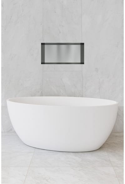 Hotbath &More BOX060F inbouwnis 30x60x10cm zonder frame RVS316