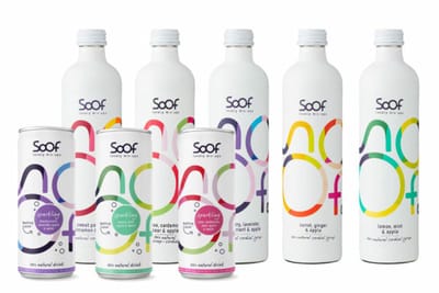 Soof Drinks Citroen Munt Appel - 340 ml