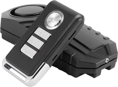 Diefstalalarm Motor - Beveiligingssysteem Voertuig - Voertuig Beveiligen - 113dB Geluid - Compact Ontwerp - Zwart