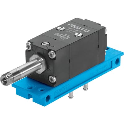 Festo 5/2 Monostabiel Lucht Magneetventiel PK-3 105L/Min 3 - 8Bar/44 - 116Psi - 4448