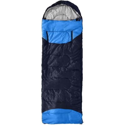 Draagbare Slaapzakken voor Volwassenen Winter Kampeer Slaapzak met Arm Ritsgaten black