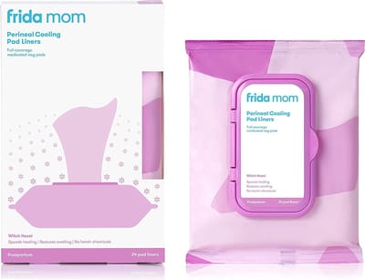 Frida Mom Witch Hazel Koelkussenvoeringen o postpartumzorg | 24-stuks