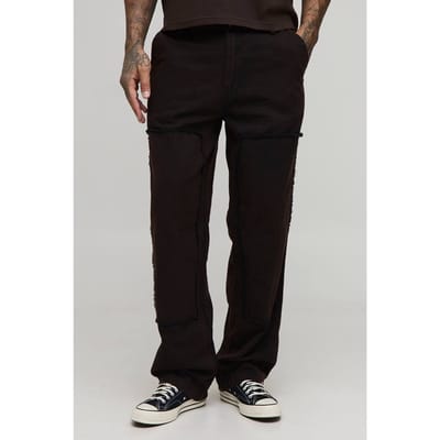 Lang Bleekwas Ontspannen Pasvorm Timmermansbroek | Black | Size 32