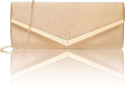 Elegante Satijnen Envelop Tas voor Dames, Perfect voor Avondjes Uit, Bruiloften en Officiële Evenementen