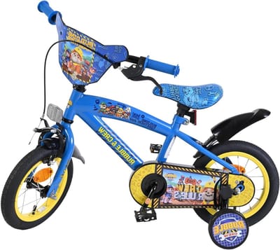Kinderfiets - Loopfiets - Leren Fietsen - Verwijderbare Zijwieltjes - 12 inch - Blauw