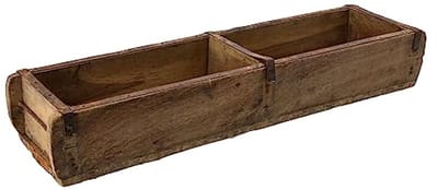 Houten Vintage Opbergdoos 58 x 15 x 10 cm - Multifunctionele Chest
