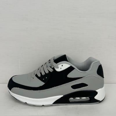 Air sneakers grijs zwart wit (maat 36 t/m 45) Grijs / 37