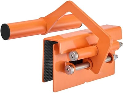 Heftang Platen - Paneel Lifter - Materiaal Verplaatsen - Zelfinstellende Kaak - Tot 50kg - Oranje