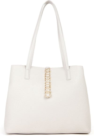 VALENTINO Handtas Schoudertas Zeno Shopping Bag Ecru Beige