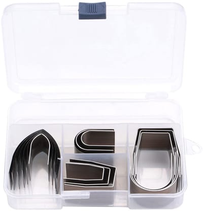 Dailygoods- Lederen Ponsset 18-delig - Hoogwaardig Staal - Duurzaam Gereedschap - DIY Lederen Projecten - Ambachtelijke Embossing - Ideaal voor Professionals - Ponsgereedschap
