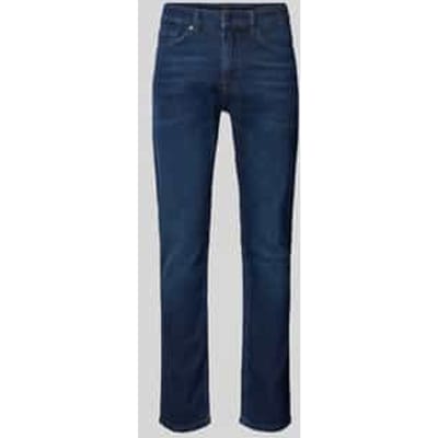 Slim fit jeans met labeldetail, model 'DELAWARE'