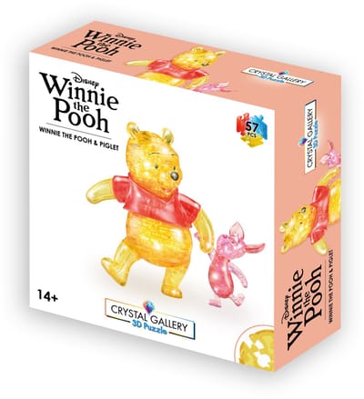 Disney Winnie the Pooh - Winnie the Pooh & Piglet - 3D puzzle - 57 stukjes