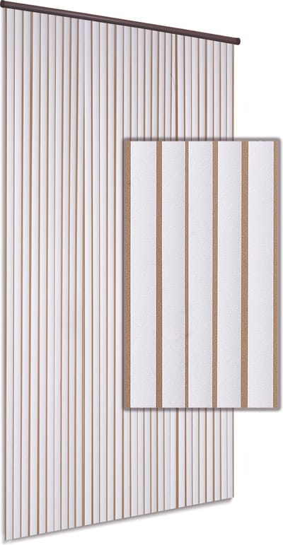 Vliegengordijn/deurgordijn Linten High Quality - wit 90x220cm