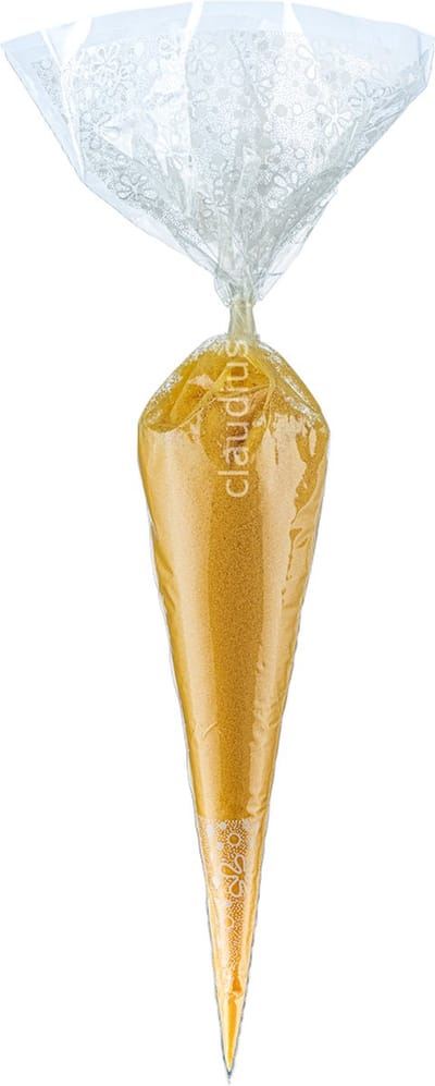 Scrubzout Appel-Kaneel - 500 gram in puntzak wit - set van 6 stuks - Hydraterende Lichaamsscrub