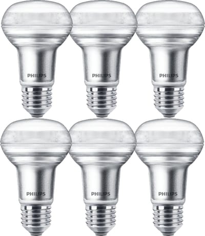 Philips CorePro LEDspot R63 E27 4.5W 2700K 230V - Dimbaar - Warm Wit - Per doos á 6 stuks