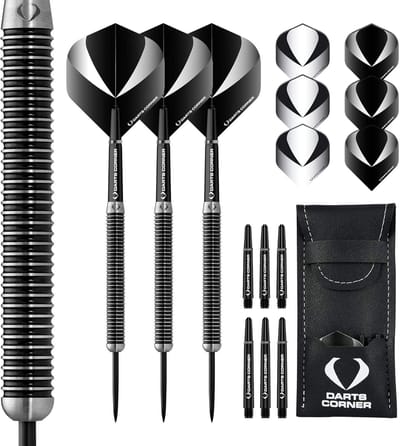 ABCDarts Dartpijlen - Warfare 80% Tungsten – Ringgrip - 26 gram