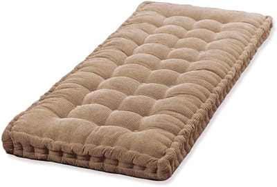 Bankkussen, binnen/buitenmeubilair, bankkussen voor tuin, 36/40/42/48/60/72 inch dik zitkussens, bankkussens, loveseat stoelkussen (kleur 3, 160 x 60 cm)