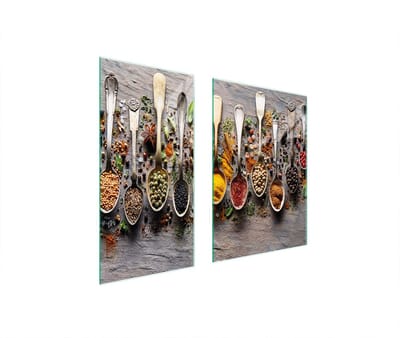 TMK ArtDeko Przyprawy - Snijplank - 75x52 cm - Glas - Hartvorm Opdruk